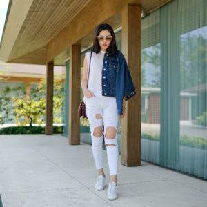 STREET STYLING: HOW I STYLED MY RIPPED JEANS
