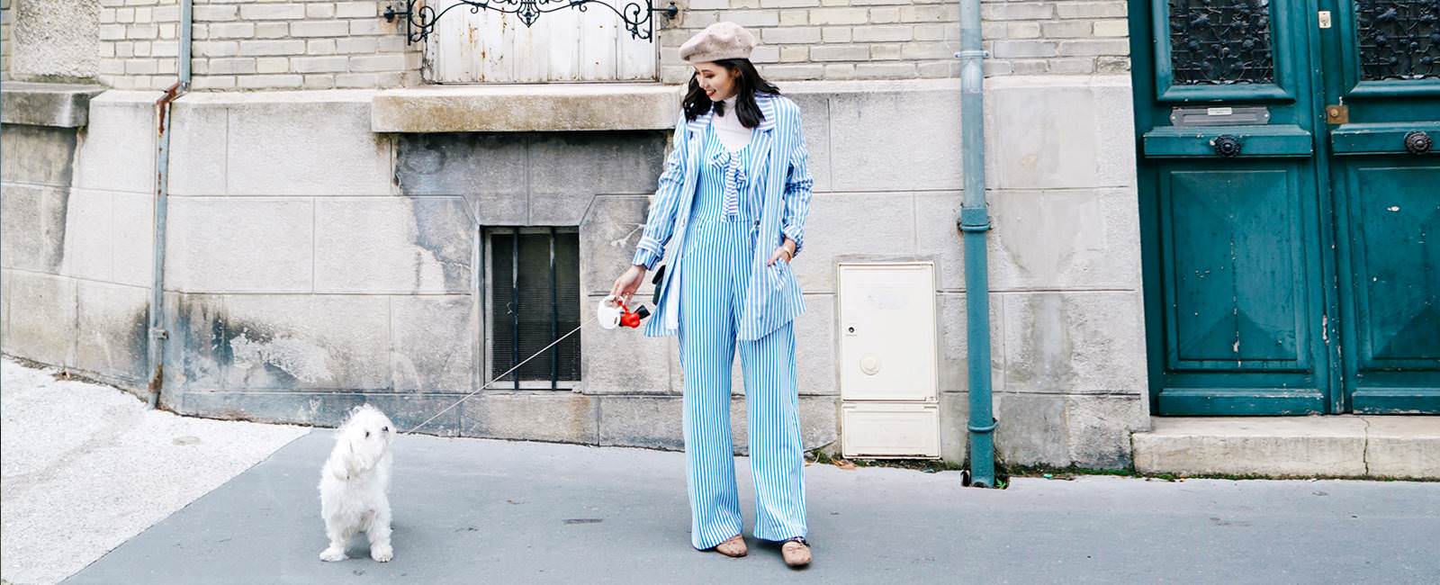 WHEN IN FRANCE: BLUE STRIPES