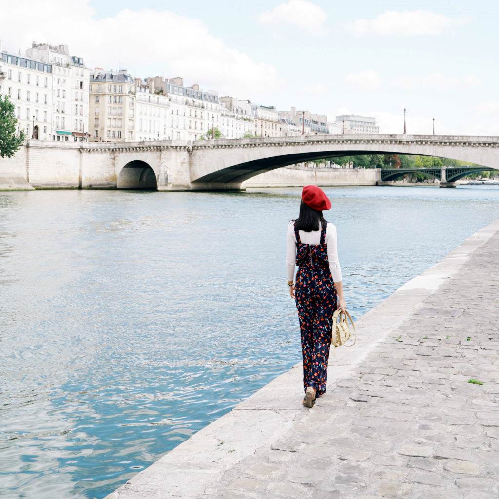 WHEN IN PARIS: POP OF RED - Olivia Lazuardy